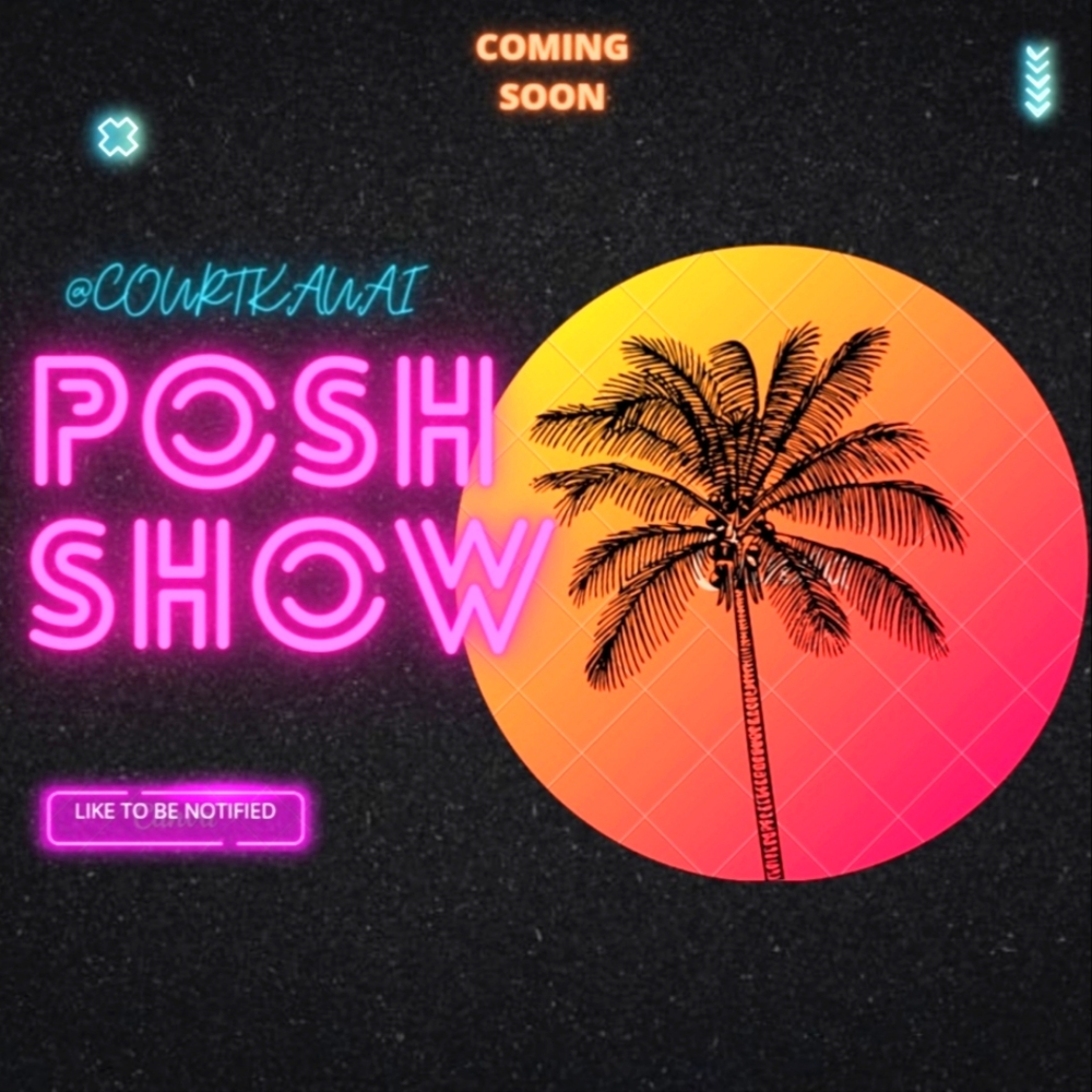 Hello! Like this post to be notified when I go live for upcoming posh shows😊💗